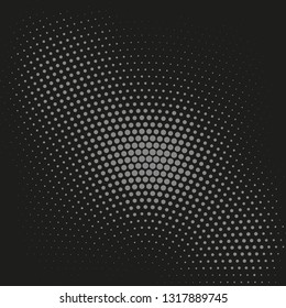Abstract vector background. Dotted pattern. Template for graphic designs. Halftone effect