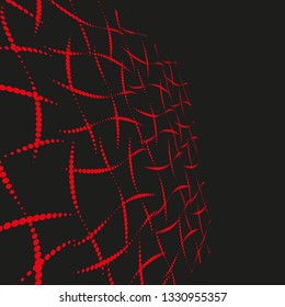 Abstract vector background. Dotted pattern. Template for graphic designs. Halftone effect