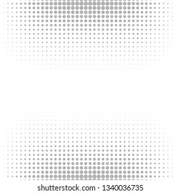 Abstract vector background. Dotted pattern. Template for graphic designs. Halftone effect