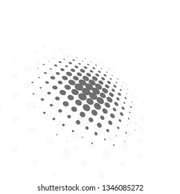 Abstract vector background. Dotted pattern. Template for graphic designs. Halftone effect