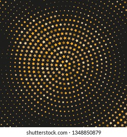 Abstract vector background. Dotted pattern. Template for graphic designs. Halftone effect. Star symbols