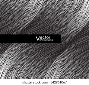  Abstract vector background, elegant stylish design. Hair style, beautiful hair,  hairdresser,  long hair, hairstyle,  hair cut, hair stylist,  hair salon. Black background with waves, hair, curls.