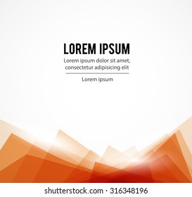 Abstract vector background. EPS10 illustration. Used opacity mask effect