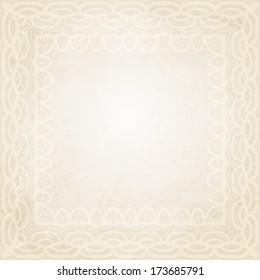 Abstract vector background with fancy frame