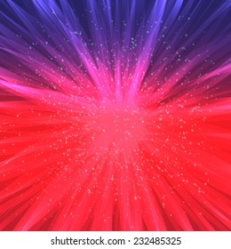 Abstract vector background, fantastic cosmic radiance, eps10