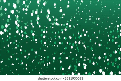 Abstract vector background featuring glowing particles scattered across a dark gradient backdrop.