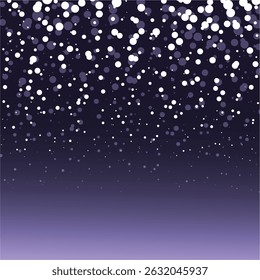 Abstract vector background featuring glowing particles scattered across a dark gradient backdrop.