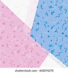 
abstract vector background festive bright children. graphic pattern in pastel colors