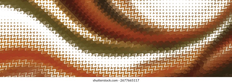 Vetor de fundo abstrato com fluxo de laranja marrom e ondas de gradiente branco formando linhas curvas dinâmicas criando um design de textura digital moderno ideal para cartazes de marca e sites
