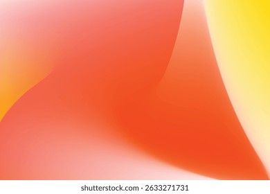 Abstract vector background with flowing, overlapping curved shapes in warm gradient tones. Perfect for creative projects, modern web design, presentation templates, or artistic compositions.

