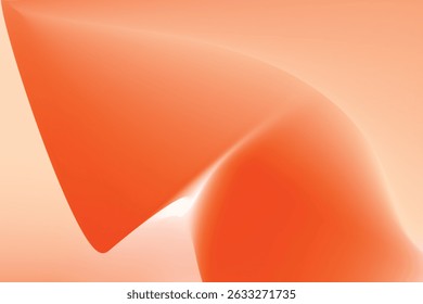 Abstract vector background with flowing, overlapping curved shapes in warm gradient tones. Perfect for creative projects, modern web design, presentation templates, or artistic compositions.


