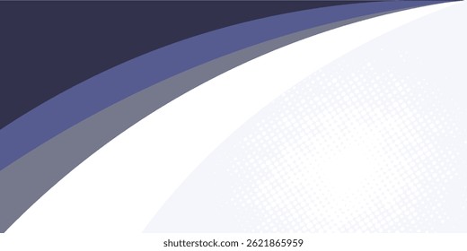 Abstract vector background of flowing wave curve shapes in blue and white gradient modern motion art eps10.