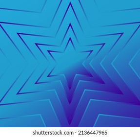 abstract vector background with fluorescent stars