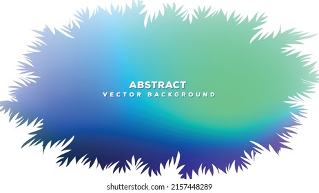 gradientes de fondo del vector abstracto azul, azul claro, verde