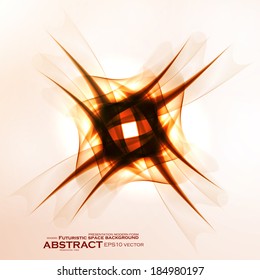 Abstract vector background, futuristic art illustration eps10