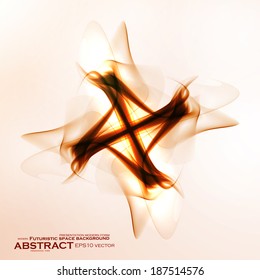Abstract vector background, futuristic art illustration eps10