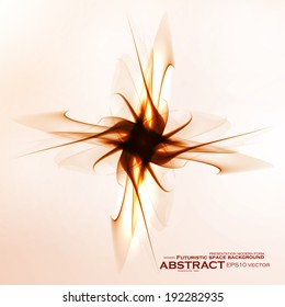 Abstract vector background, futuristic art illustration eps10