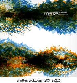 Abstract vector background, futuristic art illustration eps10