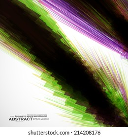 Abstract vector background, futuristic art illustration eps10