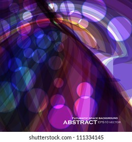 Abstract vector background, futuristic colorful strip, stylish illustration eps10