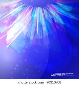 Abstract vector background, futuristic colorful strip, stylish illustration eps10