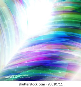 Abstract vector background, futuristic colorful strip, stylish illustration eps10