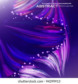 Abstract vector background, futuristic colorful strip, stylish illustration eps10