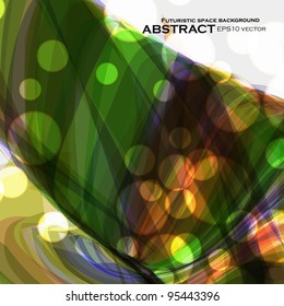 Abstract vector background, futuristic colorful strip, stylish illustration eps10