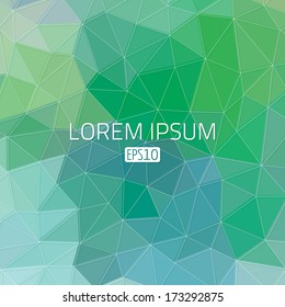Abstract vector background. Futuristic style card. Elegant background for business presentations.