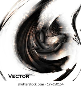 Abstract vector background, futuristic style illustration eps10.