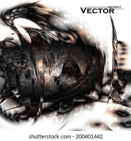 Abstract vector background, futuristic style illustration eps10.