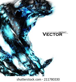 Abstract vector background, futuristic style illustration eps10.