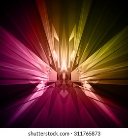 Abstract vector background. Futuristic style card. Elegant background for business presentations.