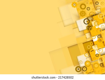 Abstract vector background. Futuristic technology style. Elegant background for business tech presentations.