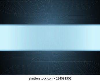 Abstract vector background. Futuristic technology style. Elegant background for business tech presentations.
