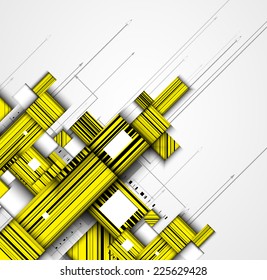 Abstract vector background. Futuristic technology style. Elegant background for business tech presentations.