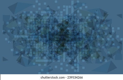 Abstract vector background. Futuristic technology style. Elegant background for business tech presentations.