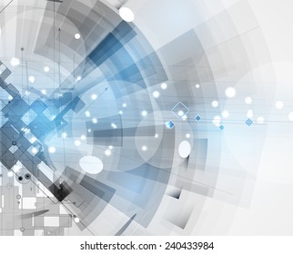 Abstract vector background. Futuristic technology style. Elegant background for business tech presentations.