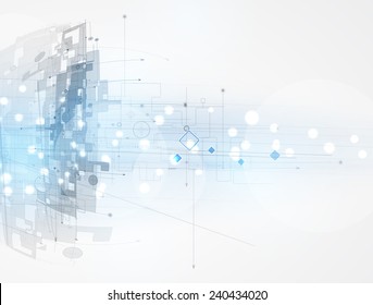 Abstract vector background. Futuristic technology style. Elegant background for business tech presentations.