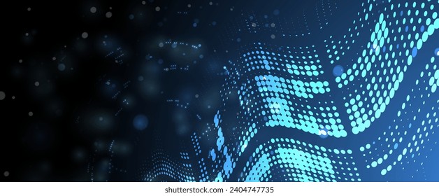 Abstract vector background. Futuristic technology style. Elegant background for business tech presentations. Handmade vector