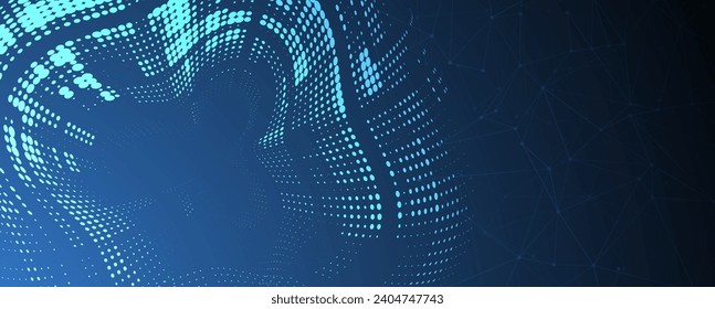 Resumen del fondo vectorial. Estilo de tecnología futurista. Un entorno elegante para presentaciones de tecnología empresarial. Vector hecho a mano