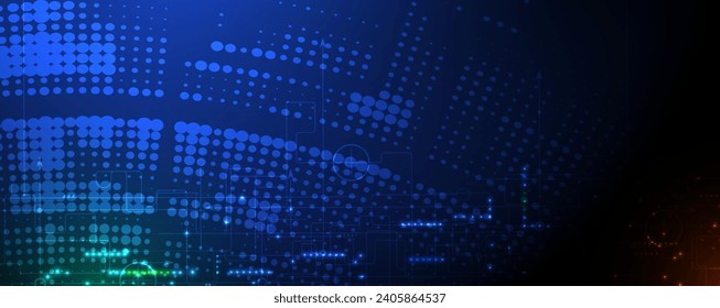 Abstract vector background. Futuristic technology style. Elegant background for business tech presentations. Vector art.