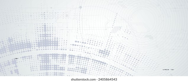 Abstract vector background. Futuristic technology style. Elegant background for business tech presentations. Vector art.