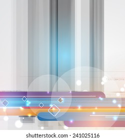 Abstract vector background. Futuristic technology style. Elegant background for business tech presentations.