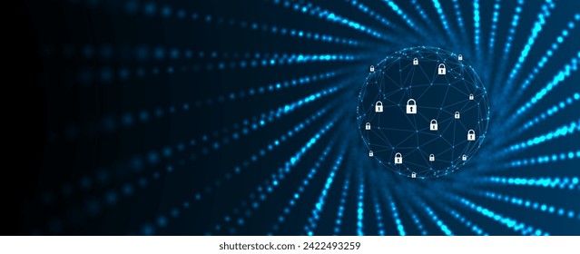 Abstract vector background. Futuristic technology style. Elegant background for business tech presentations. Vector Art.
