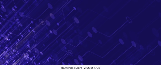 Resumen del fondo vectorial. Estilo de tecnología futurista. Un entorno elegante para presentaciones de tecnología empresarial. Arte vector.