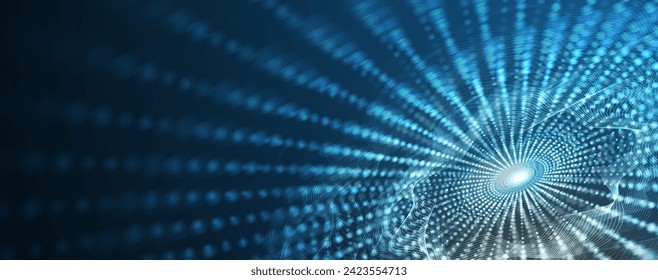 Abstract vector background. Futuristic technology style. Elegant background for business tech presentations. Vector Art.