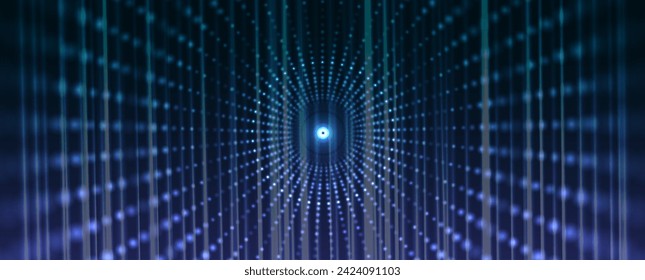 Abstract vector background. Futuristic technology style. Elegant background for business tech presentations. Vector Art.