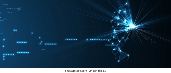 Abstract vector background. Futuristic technology style. Elegant background for business tech presentations. Vector Art.