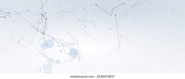 Abstract vector background. Futuristic technology style. Elegant background for business tech presentations. Vector Art.